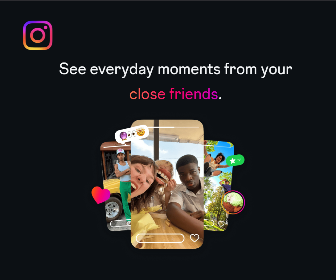 instaagrn — see everyday moments from your close friends